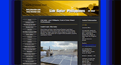 Desktop Screenshot of limsolar.com